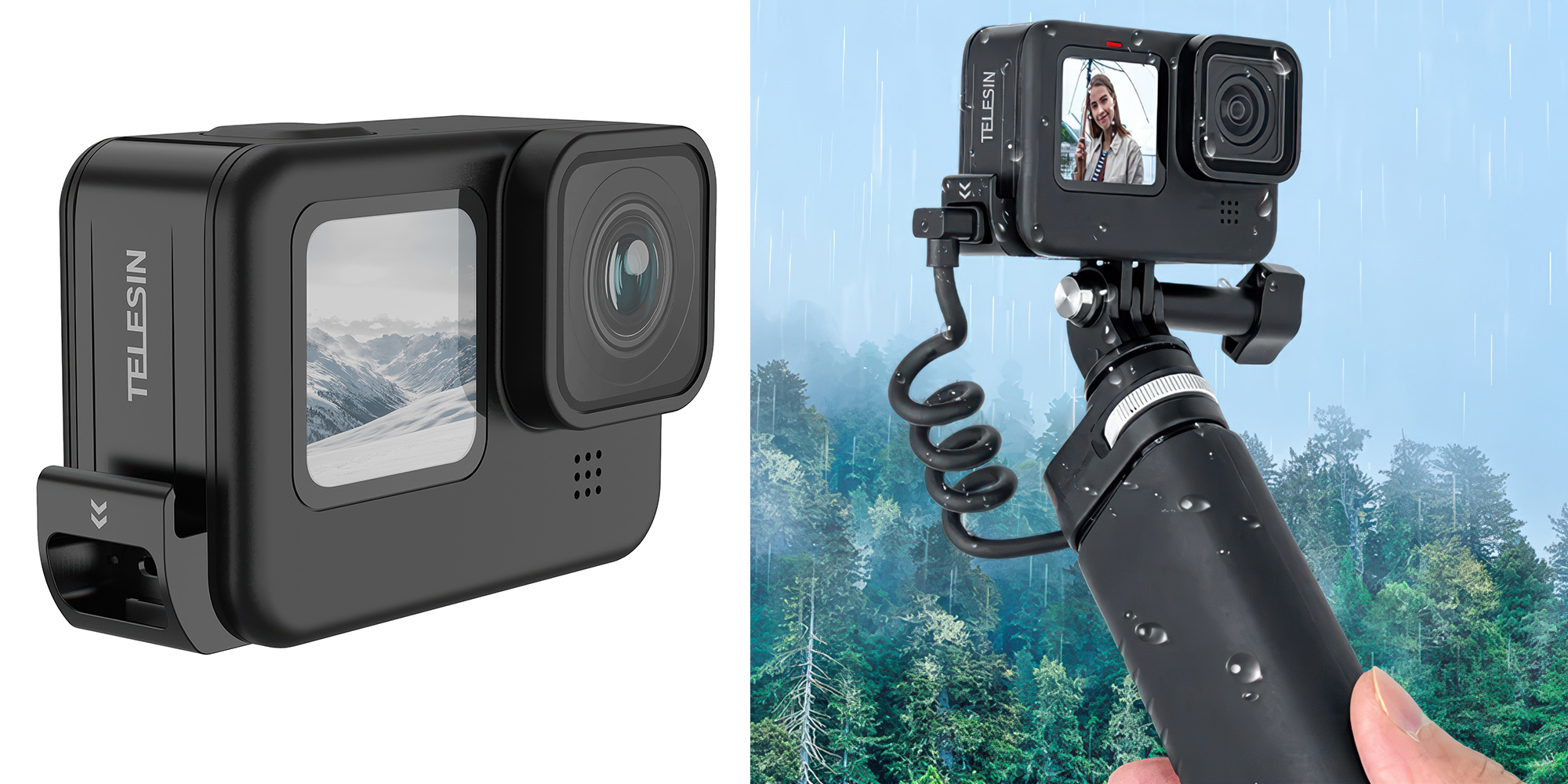 Pokrywa akumulatora Telesin GP-CLC-G11 do kamer GoPro Hero 9 / 10 / 11 / 12 / 13